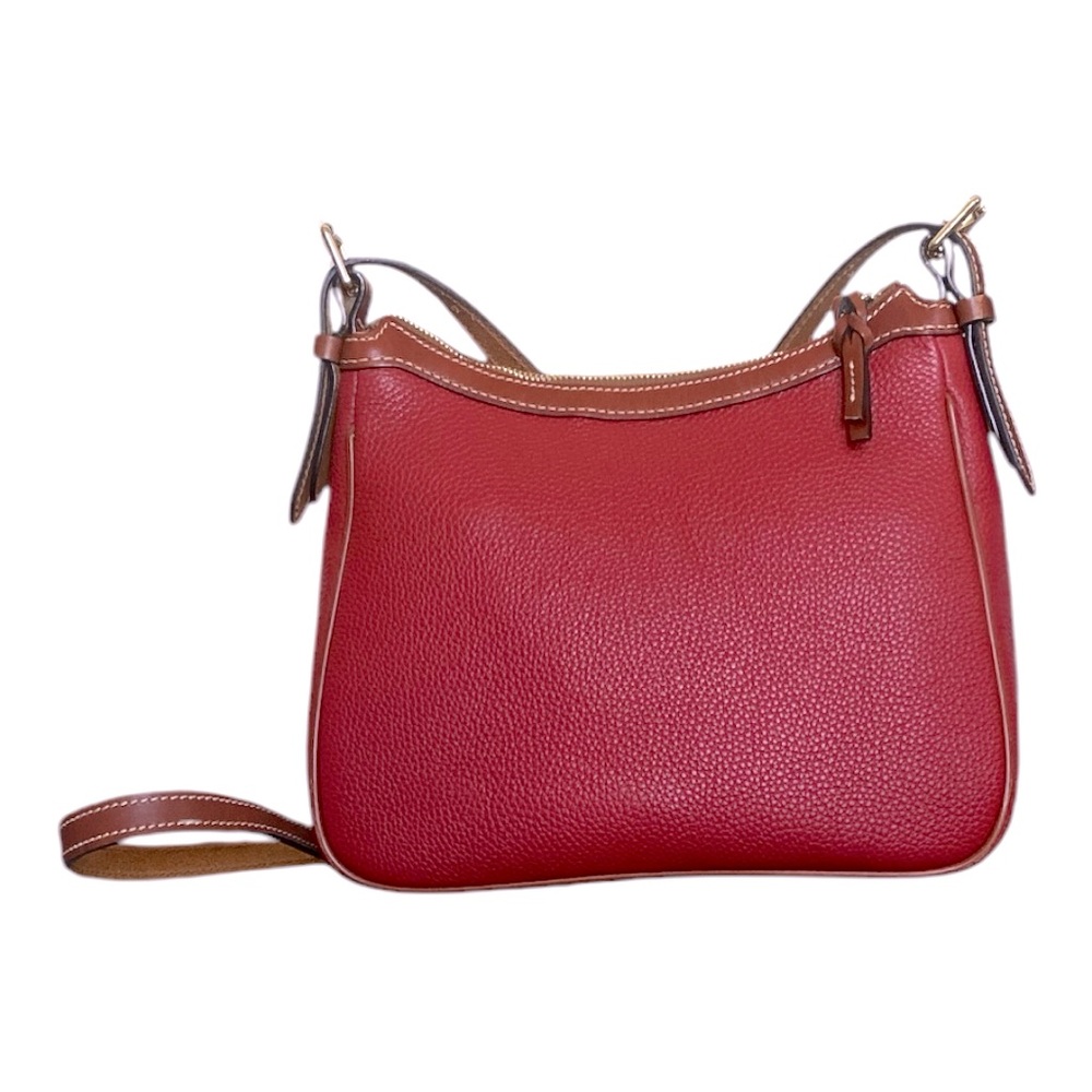 Dooney & Bourke Presley Pebble Leather Crossbody W/ Adjustable Shoulder Strap - Picture 5 of 9